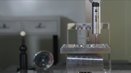 Inspección con máquina de medición por coordenadas (MMC)